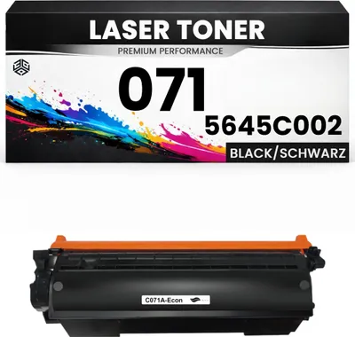 Produktbild von Toner kompatibel für Canon Cartridge 071 / 5645C002 i-SENSYS LBP122dw i-SENSYS MF272dw/MF275dw in Schwarz