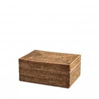 Immagine prodotto di H&H Scatola Rettangolare In Rattan Cm 36X26X15H