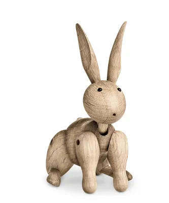 Image de Kay Bojesen Lapin H16 cm chêne