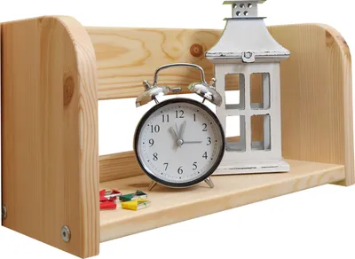 Produktbild von TiCAA Einhängeregal Hoch- und Etagenbett Keifer klein, Natürlich/Natur, Holzwerkstoffe, Modern, 400 mm, 170 mm, 220 mm