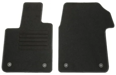 Fußmatten-Set für VW T7 Multivan ST, 11/2021-, 2-teilig, Schwarz