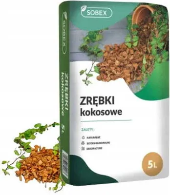 Produktbild von Kokosnuss-Chips Fraktion 1,2-2,4 cm 5 l Garten