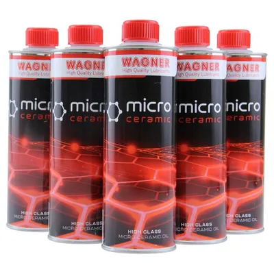 Immagine prodotto di 5x500ml Wagner Universal Micro Ceramic Oil Additivo per olio lubrificante