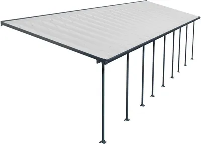 Obrázok produktu pre Strecha na terasu CANOPIA by Palram Feria 3x12.76 1276 x 294 cm antracitová
