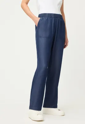 Produktbild von Olsen GmbH ( 10) Trousers Casual Cropped Dark Denim Dark Denim 44