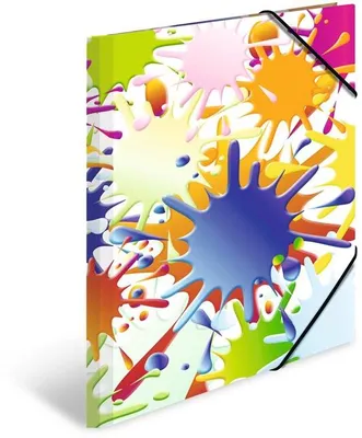 Produktbild von Kinder A3-Mappen aus Karton mit Elastik und Binnenflappen