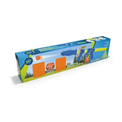 Immagine prodotto di Scatch airpopper pistola ad aria compressa per bambini, palle morbide giocattolo da giardino, aria compressa all'aperto