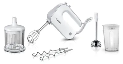Productafbeelding van Bosch MFQ 4080 Handmixer - Set, wit/zilver