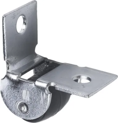 Produktbild von Möbelrolle Serie Rm-007, 16 mm, galvanisch beschichtet, 35 kg Tragkraft, geräuscharm für harte Böden