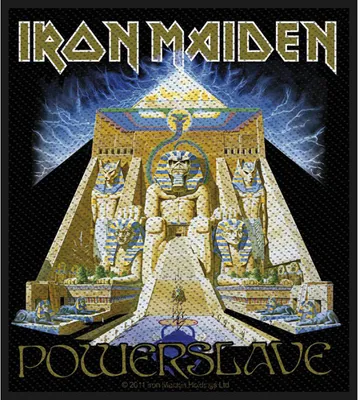 Produktbild von Iron Maiden - Aufnäher Powerslave - 10 cm x 10 cm