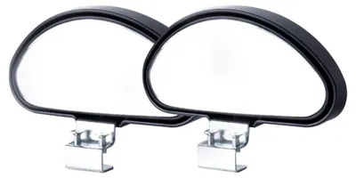 Immagine prodotto di Specchi retrovisori eliminamuri angoli ciechi per auto, 2 pezzi, neri, universali, adatti a auto, furgoni, SUV, impermeabili