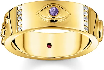 Thomas Sabo TR2439-995-7 Ring für Damen Kosmische Symbole 1