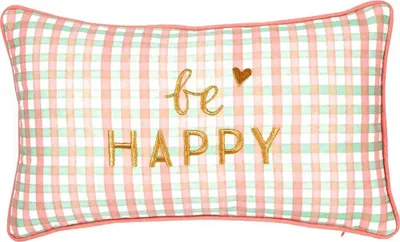 Produktbild von Kissen be Happy - Viel Glück (ca. 42x26 cm)