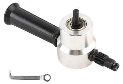 Imagen del producto de Herramienta de corte de metal, giratoria, eficiente cortadora de láminas de doble filo, apta para su uso en placas