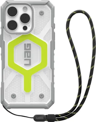 Obrázok produktu pre Urban Armor Gear 1144641BV01, Ochranný obal, Apple, iPhone 16 Pro, 16 cm (6.3"), Čierna, Zelená, Šedá, Biela