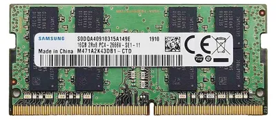 Produktbild von Samsung M471A2K43DB1-CTD, 16 GB, 2 x 8 GB, DDR4, 2666 MHz, 260-pin SO-DIMM