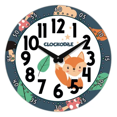 Obrázek produktu pro Dětské nástěnné hodiny Clockodile CCT0031