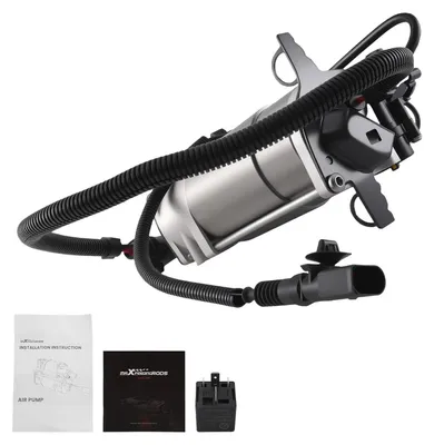 Obrázek produktu pro Kompresor pro pneumatické odpružení – vzduchová pumpa 4E0616007 – motor pro motory s 6/8 válci – s relé – pro osobní automobily, systém odpružení