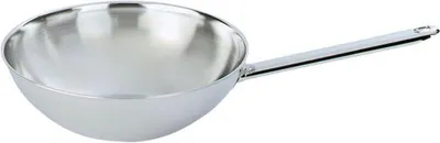 Image de Demeyere Wok 30cm - fond plat