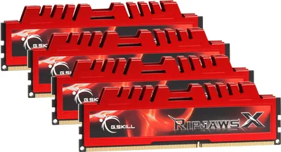 Image de G.Skill 32GB DDR3-1600 - 32 Go - 4 x 8 Go - DDR3 - 1600 MHz - DIMM à 240 broches