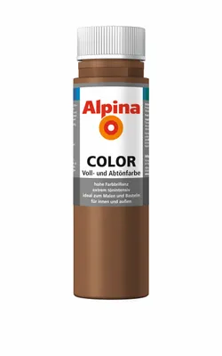 Produktbild von Alpina Color Abtönfarbe candy brown 250 ml