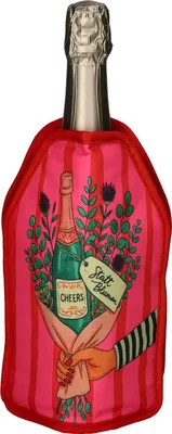 Produktbild von Gift Company Froid Kühlmanschette Statt Blumen hot pink 23,5cm