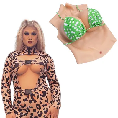 Zdjęcie produktu dla Solidchoice - Silikonowe implanty do biustu, pełne, rozmiar C-G, przeznaczone do cosplayu dla osób transpłciowych