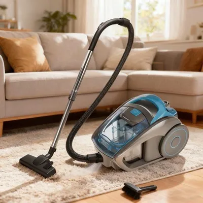 Image de Aspirateur : Puissance d'aspiration élevée - 2800 W - Format compact - Pour usage domestique
