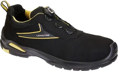 Image de Chaussure  de  sécurité  Harrison  taille  43  W.L  noire/jaune  S3  SRC  ESD  EN20345