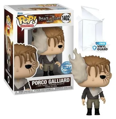 Obrázek produktu pro Útok na Titána Funko POP! PVC sběratelská figurka - Porco Galliard (1402)