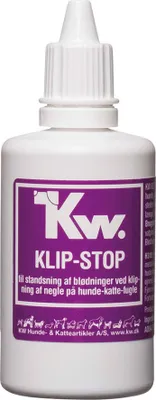 Zdjęcie produktu dla KW Klip-Stop 50 ml - do tamowania krwawienia podczas obcinania pazurów u psów, kotów i ptaków