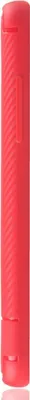 Produktbild von Samsung Galaxy J2 Pro Handyhülle Schutzcase Carbon Optik Bumper Rot