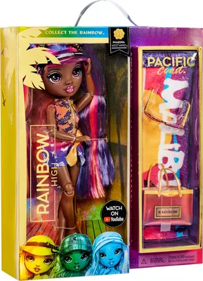 Produktbild von Rainbow High Pacific Coast Fashion Doll- Phaedra Westward (Sunset), Modepuppe, Weiblich, 6 Jahr(e), Mädchen, Mehrfarbig