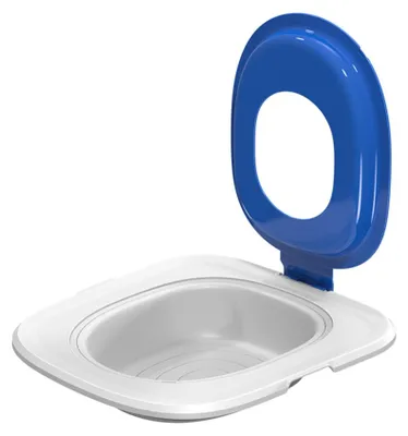 Produktbild von Katzentoiletten-Trainingsset, universeller, wiederverwendbarer Katzentoilettentrainer, Katzentrainingsset-System, doppelschichtiges Katzentoilettensitz-Werkzeug zur Haustierreinigung