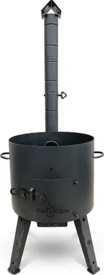 Produktbild von Feuerofen - KazanoFF mit abnehmbarem Ofenrohr, für Kasan 16 Liter, Ø 44 cm