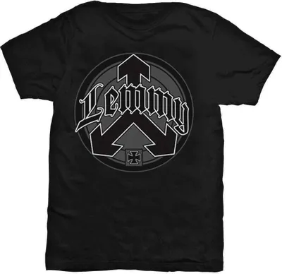 Productafbeelding van Lemmy - Arrow Logo Uni T-shirt - Zwart
