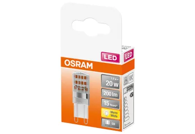 Obrázek produktu pro OSRAM 4058075432307 OSRAM LED-Lampe LED STAR PIN 20 G9 1,9 W klar