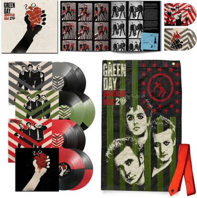 Produktbild von Warner Music Green Day – American Idiot 20, Rock, Vinyl/Blu-ray, The Drifters, Physische Medien, Erwachsene, 2 Disks