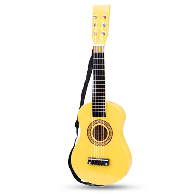 Produktbild von New Classic Toys Guitar, Spielzeug-Musikinstrument, Gitarre, 3 Jahr(e), Gelb