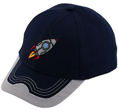 Fiebig Kinder Baseball-Cap mit Traktor-Muster in grau