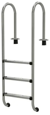 Produktbild von Tiefbeckenleiter 3 Stufen - ENG, Edelstahl V2A