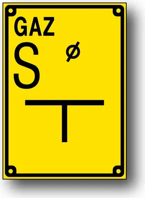 Produktbild von TODG-4 S Anzeigeschild für Flüssigkeitsbehälter