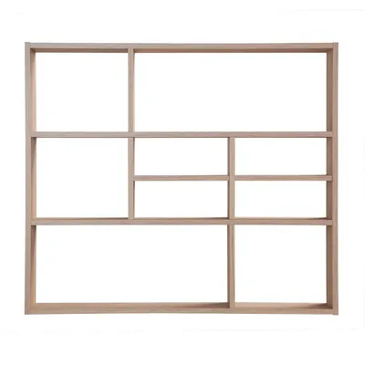 Zdjęcie produktu dla Półka ścienna Mika 9-komorowa, szerokość 90 cm