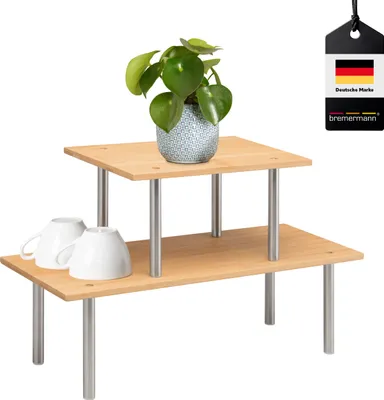 Produktbild von bremermann Küchenregal, Universalregal, Gewürzregal, Bambus