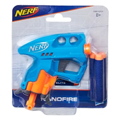 Produktbild von Nerf NanoFire Grün - Mini Nerf - Inklusive 3 Darts