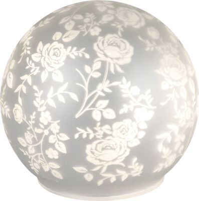 LED Deko Leuchte rund Rosen formano