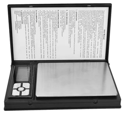 Digitale Taschenwaage 2000 g LCD-Display Edelstein- und Schmuckwaage