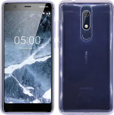 Produktbild von Nokia 5.1 2018 Handy Silikon Schutzhülle Cover Case Transparent