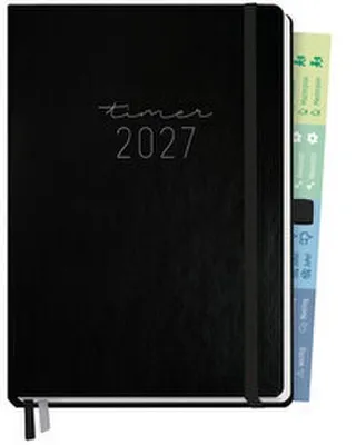 Produktbild von Chäff-Timer Premium A5 Schwarz 2027