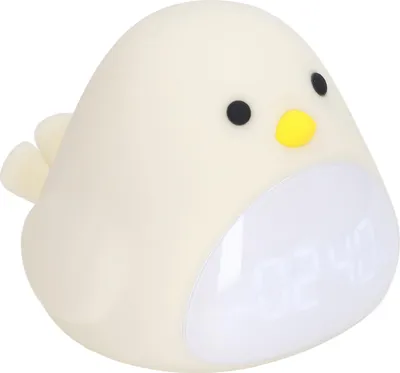 Obrázek produktu pro Roztomilý pták budík světlo LED noční lampa USB nabíjení kreslené hodiny noční světlo pro ložnici